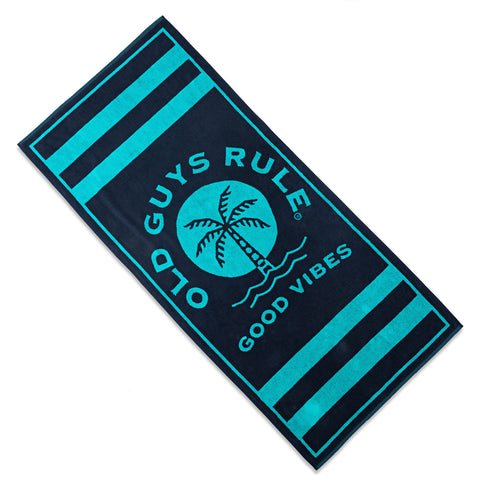 Old Guys Rule' Beach Towel
